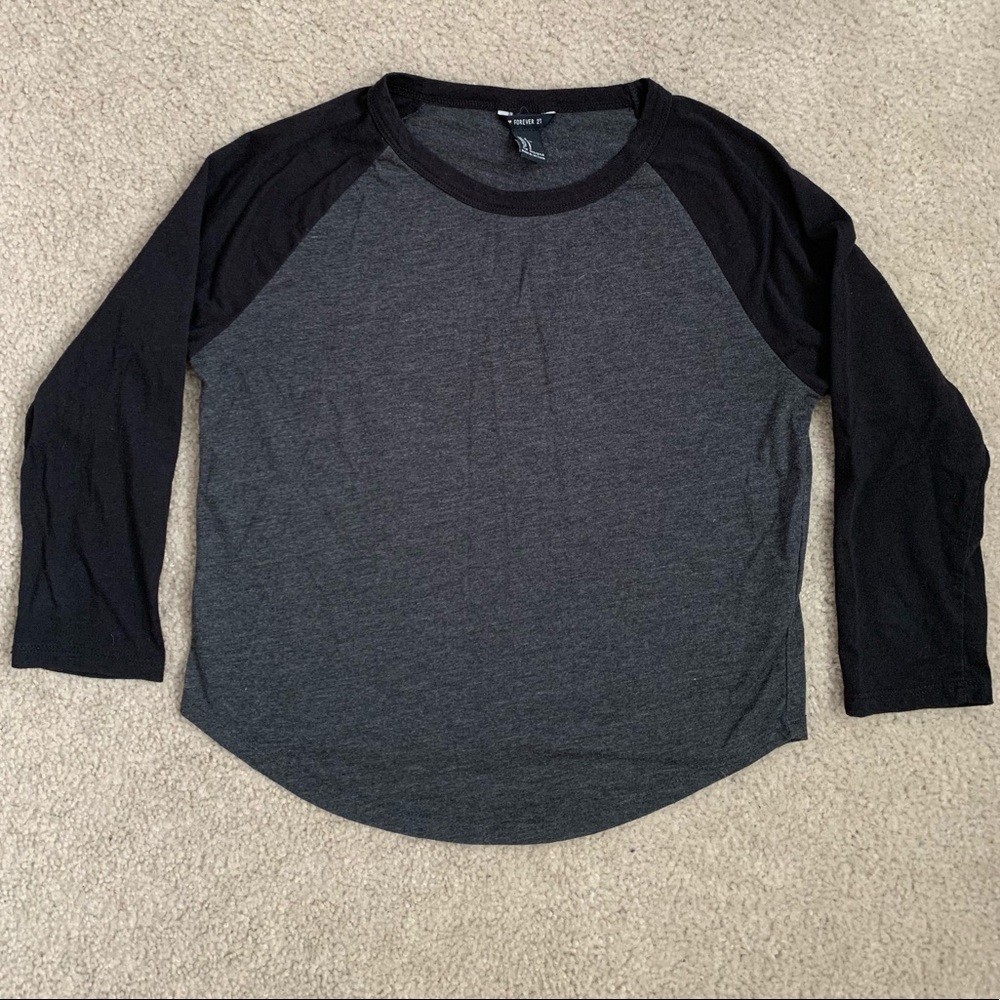 ❗️FINAL SALE Baseball Tee Crop Top❗️